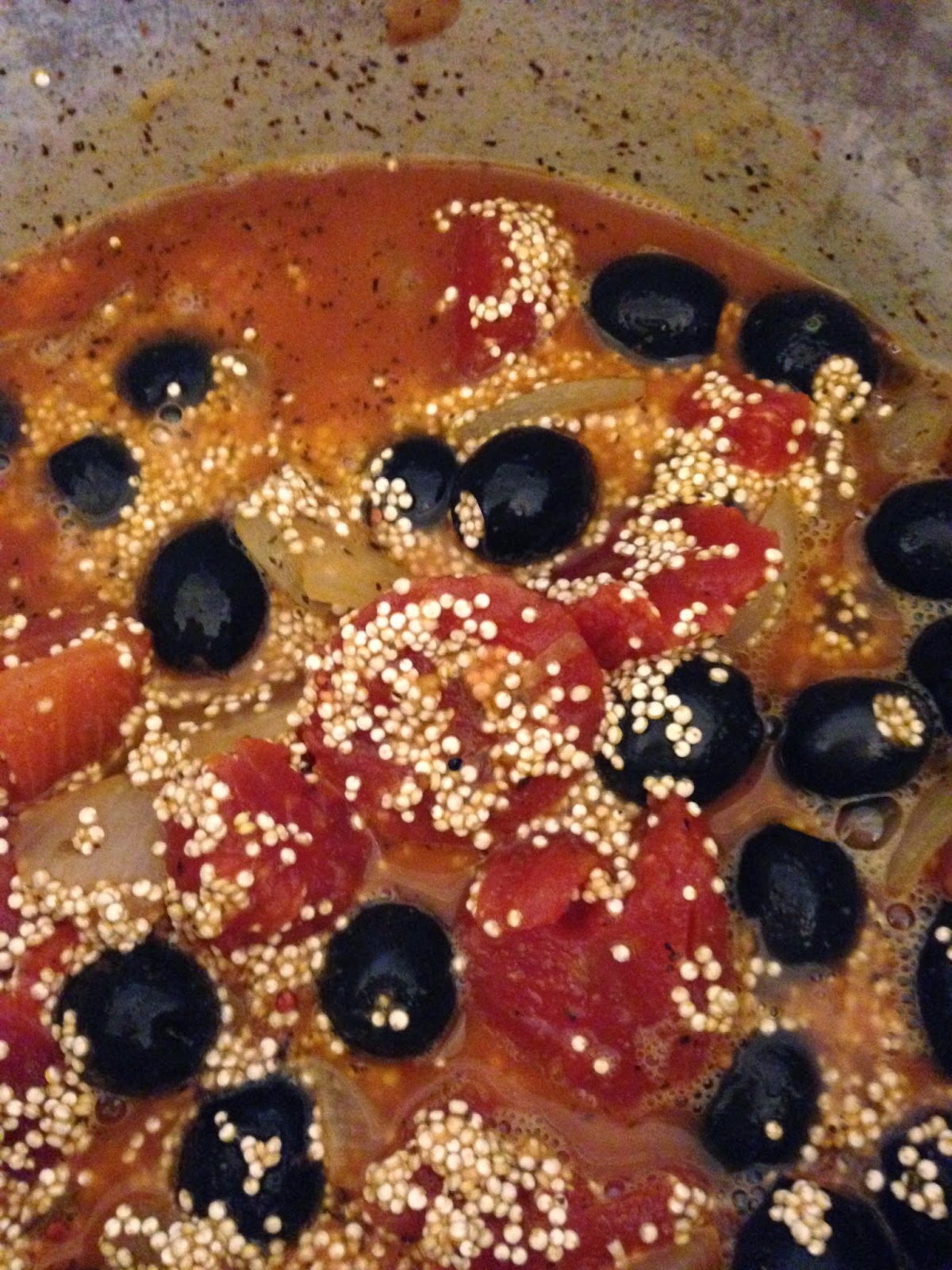 Love Grows Best in Little Houses Easy Quinoa and Italian Stewed tomatoes Pressure Cooker